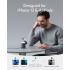 Anker 623 Magnetic Wireless Charger (MagGo), 2-in-1 Wireless Charging Station with 20W USB-C Charger, For iPhone 13/12 Series, AirPods Pro - Gray